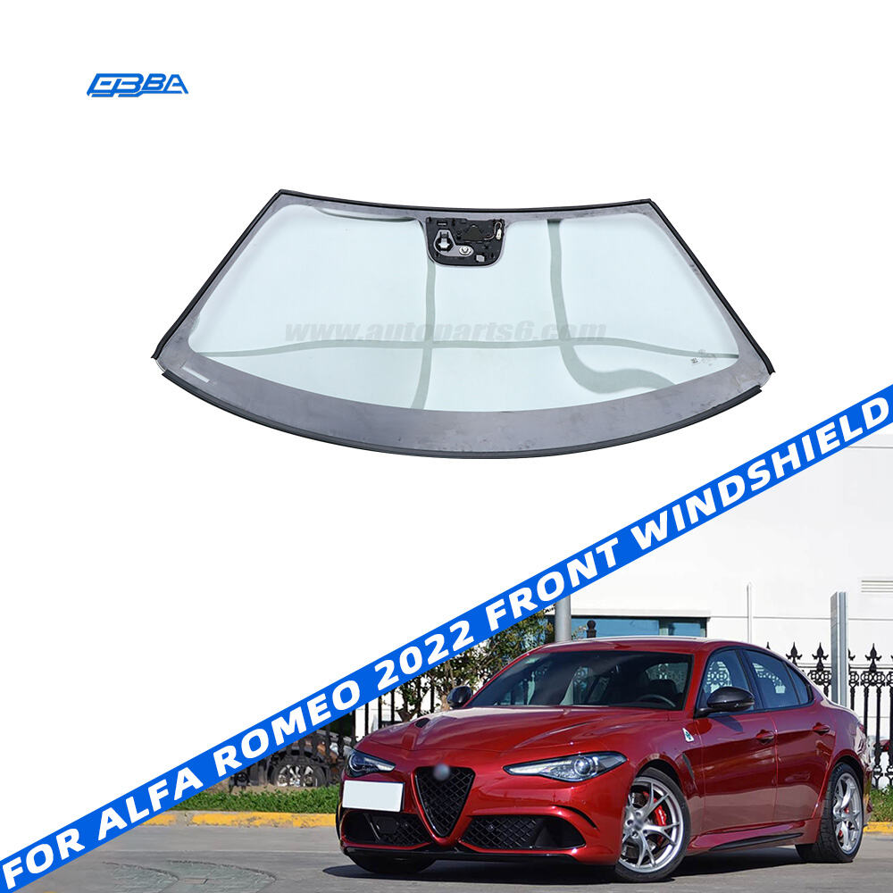 Переднее лобовое стекло Alfa Romeo без проекционного дисплея (HUD) с кронштейном для датчиков, замена на вторичном рынке