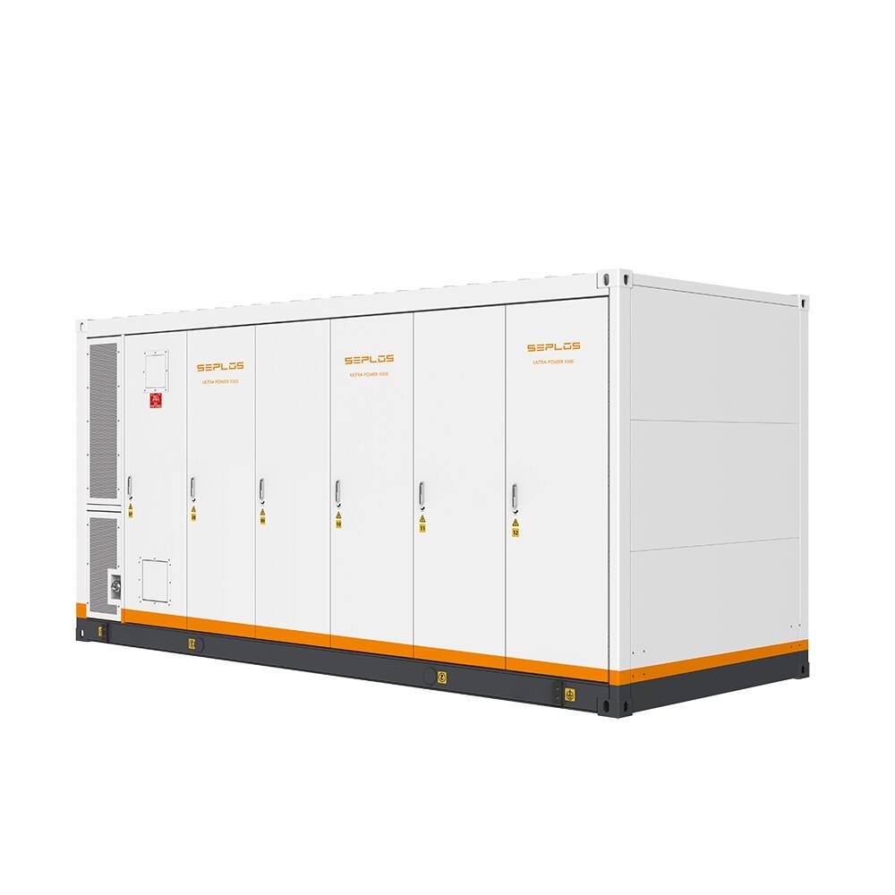 Seplos UltraPower 1000 832VDc 1.3MWh Liquid Cooling High Voltage Battery Energy Storage System Utility Microgrids BESS