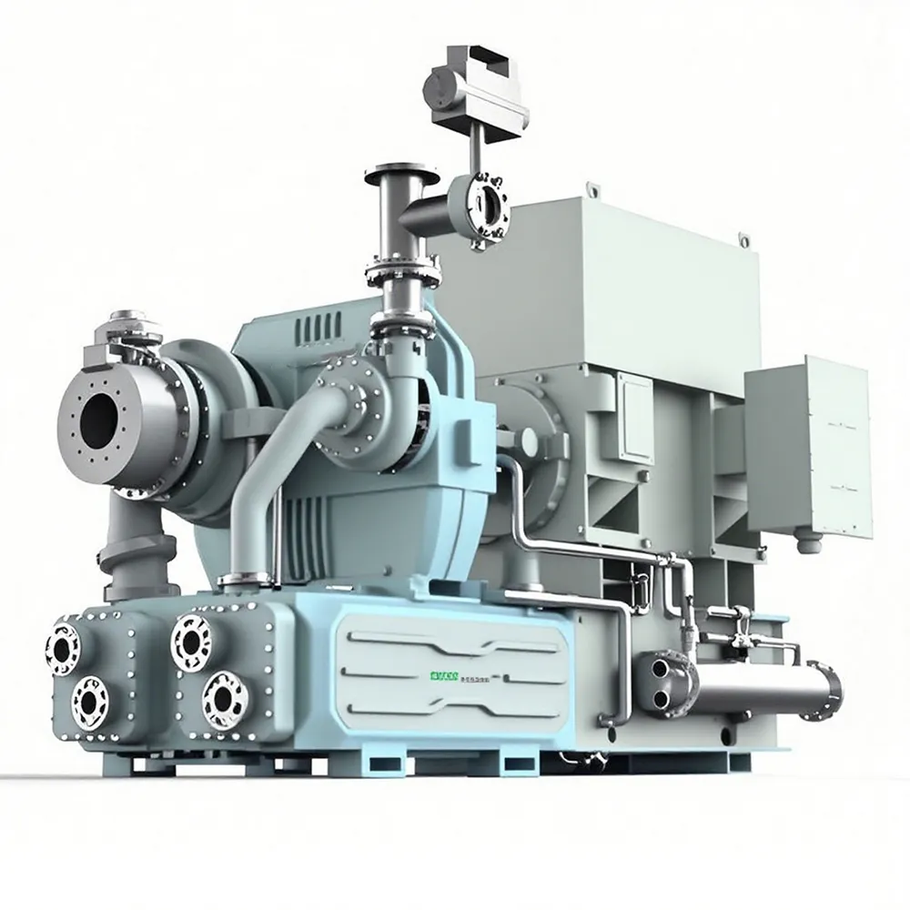 Radialverdichter für Gase: CFD-optimierte Laufräder und präzise Dynamik für eine robuste strukturelle Leistung