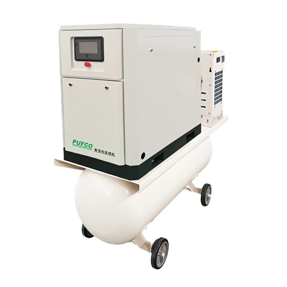 High-Efficiency Silent Oil Free Air Compressor Suitable for Harsh Dust and High-Temp Environments