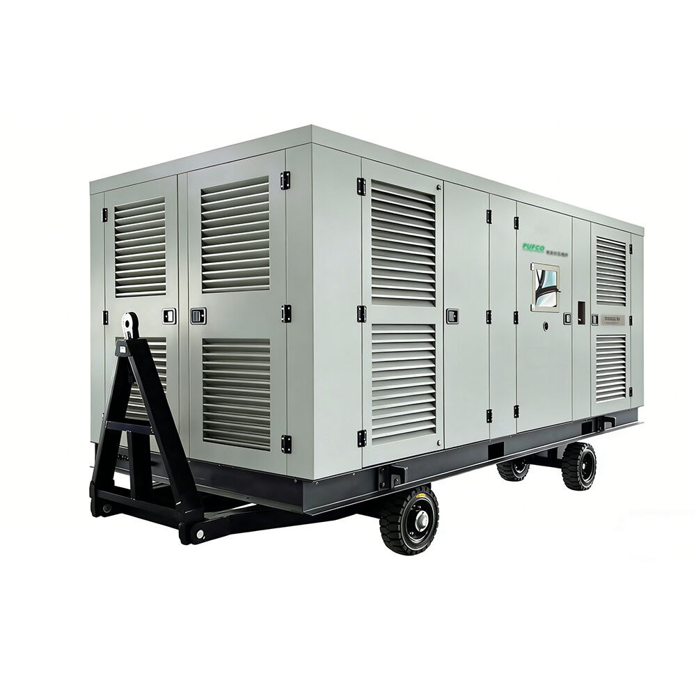 Oil-free Diesel Portable( dry srew ) Air Compressor