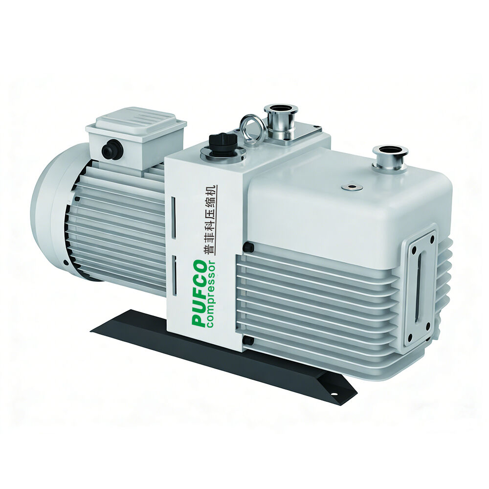 Double-Stage Rotary Vane Vacuum Pump