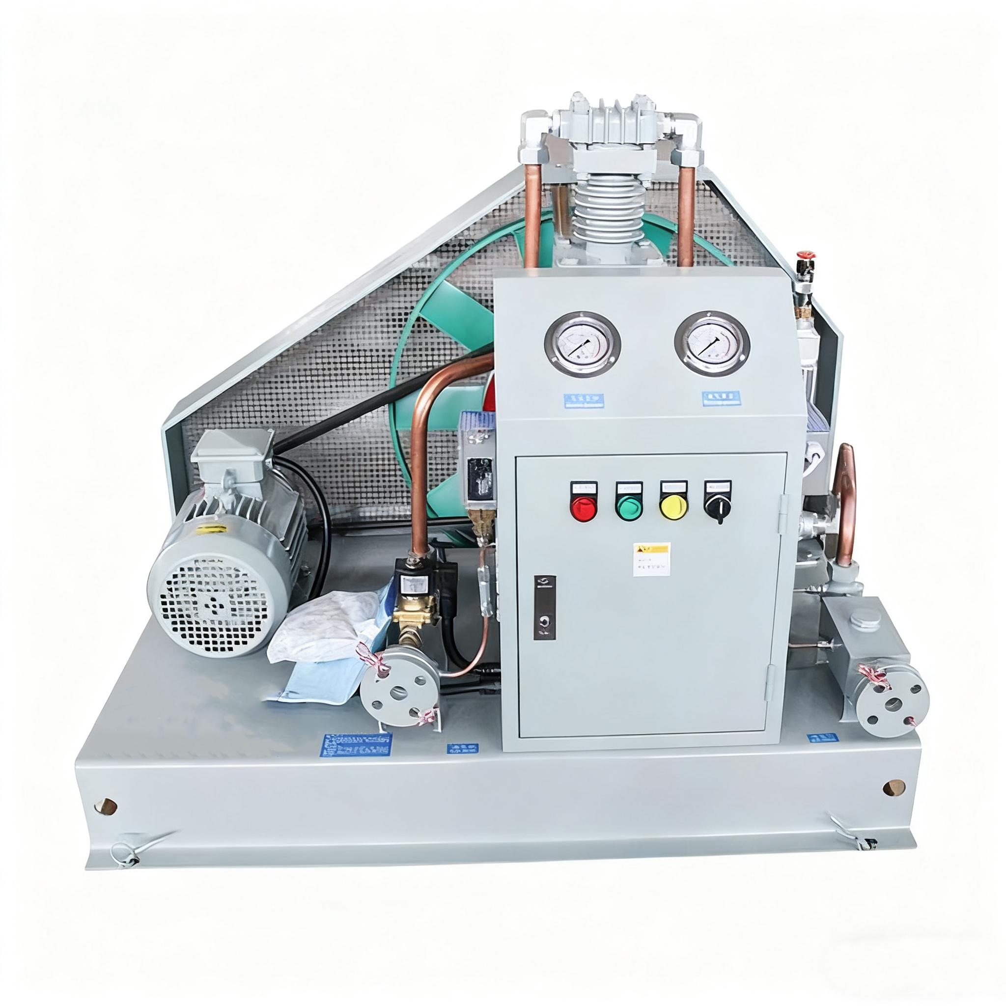 Oil-free low-pressure nitrogen compressor