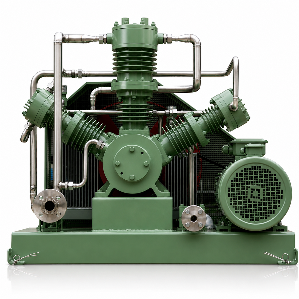 Oil-Free SF6 Gas Recovery Compressor for Circuit Breaker Maintenance