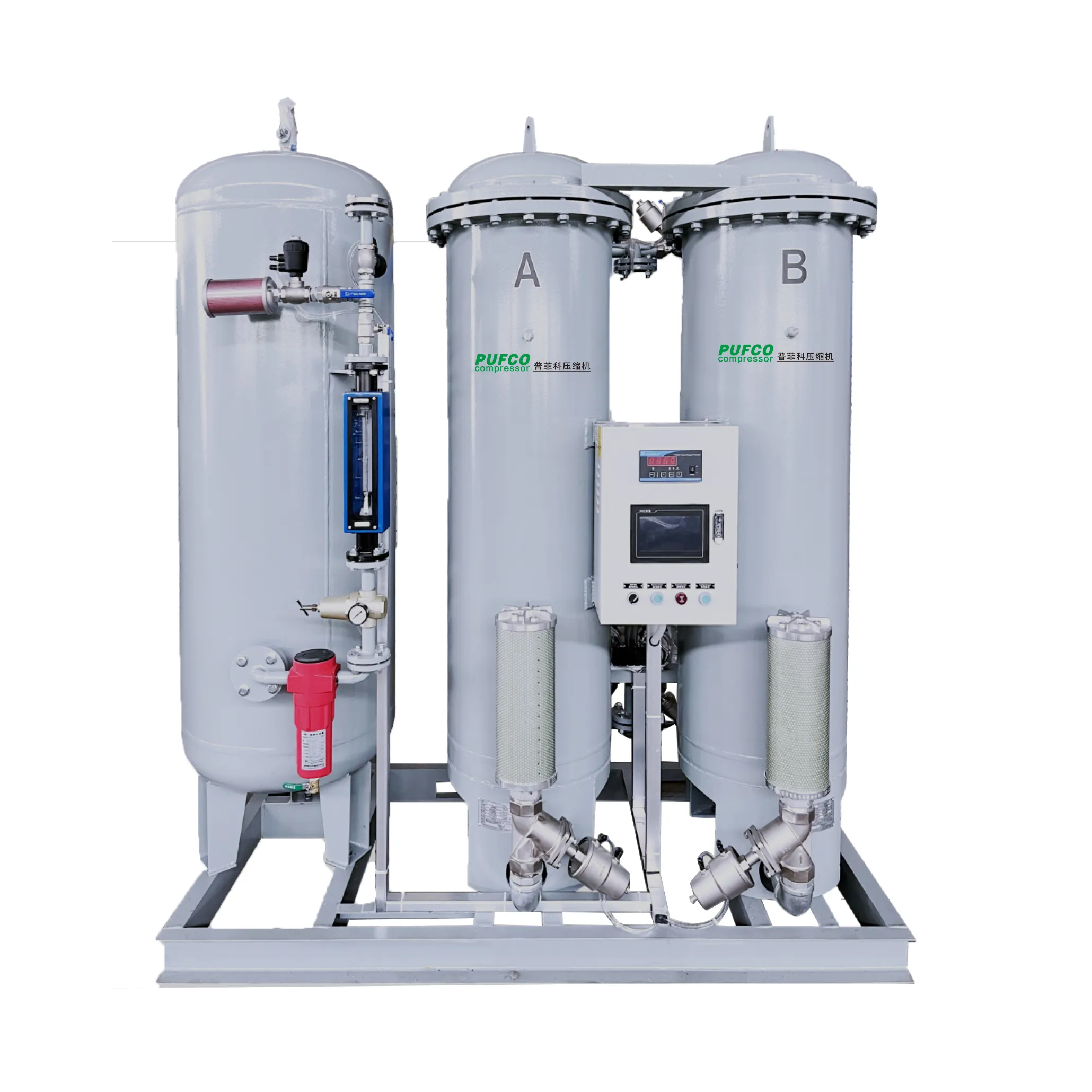 Oxygen Generator: Efficient PSA Oxygen Generation Equipment Featuring Premium Components and PLC Control System