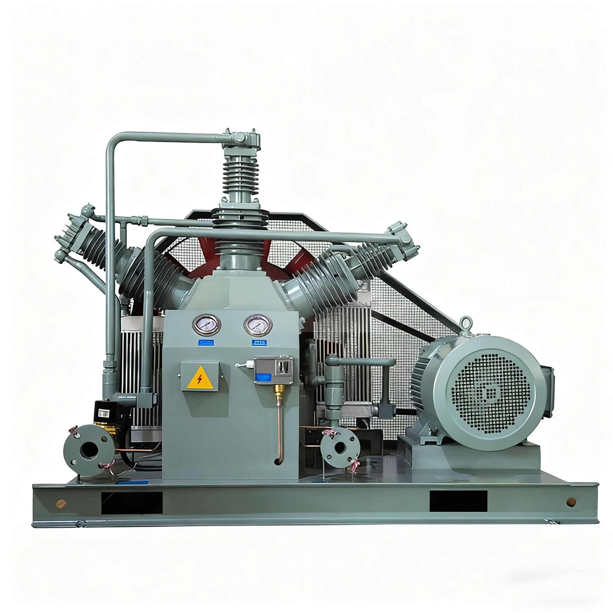 Oil-Free Low-Pressure Nitrogen Compressor | ISO 8573-1 Class 0, +40% Uptime