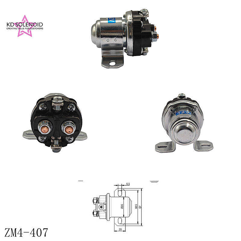 4-407 Starter Solenoid 12V Heavy Duty Solenoid Switch