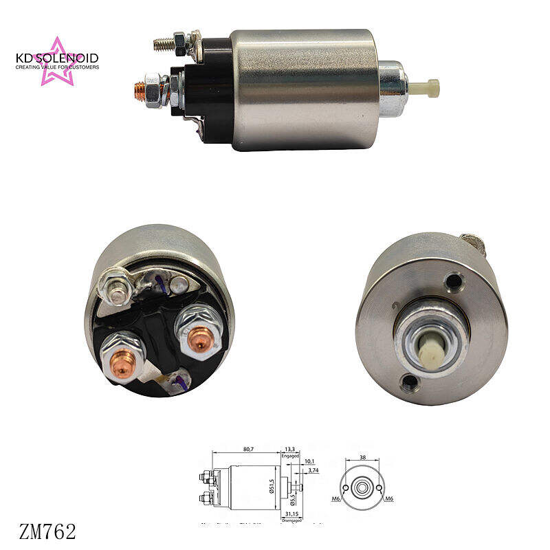 Asamblare comutator electromagnetic pentru pornirea autovehiculelor ZM762