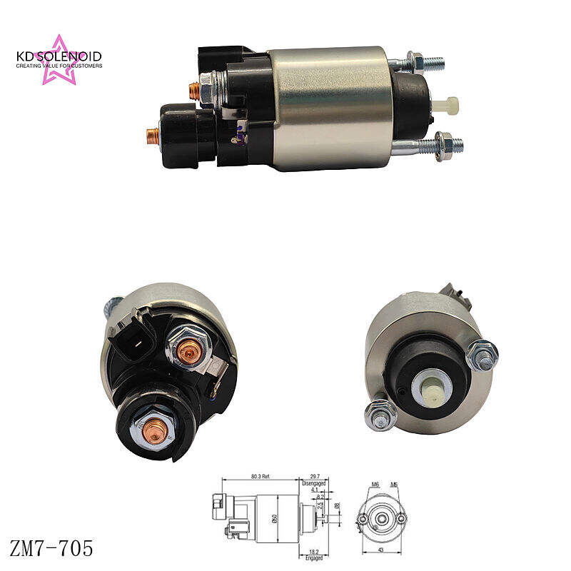 Relai Starter Otomatis Solenoid ZM 7-705 12 V