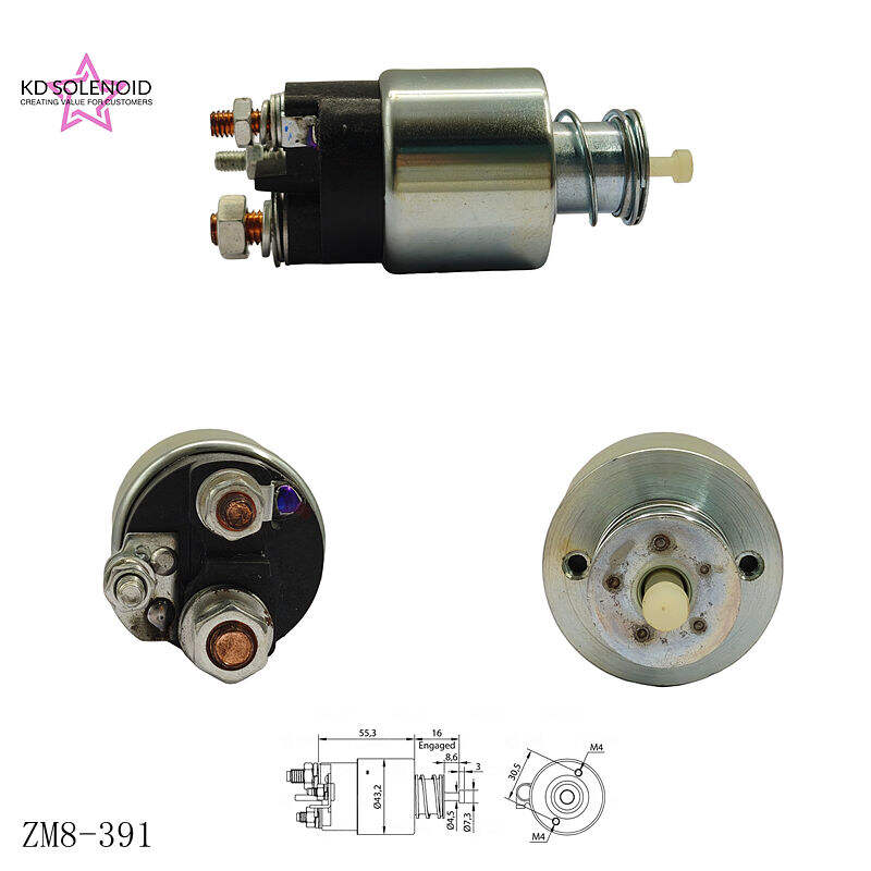 8-391 Solenoid Switch, Heavy-Duty Automotive Starter Solenoid