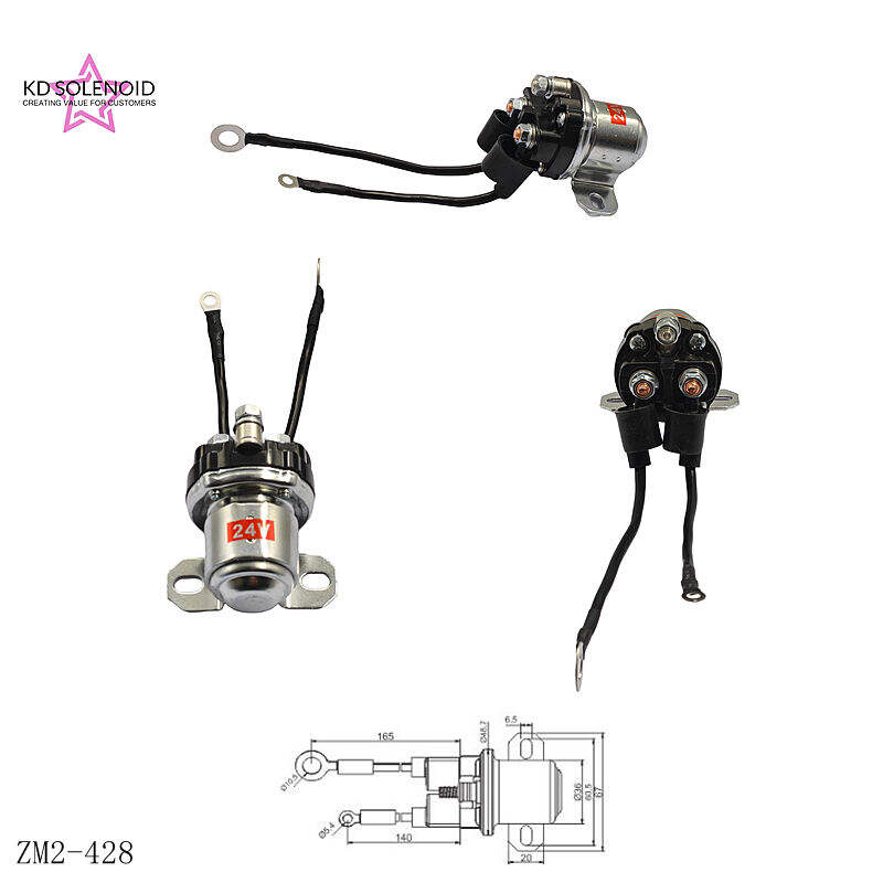 ZM2-428 Starter Solenoid Switch 24V For DELCO Series Heavy Duty Trucks