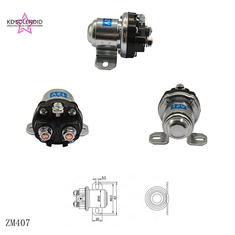 407 Starter Solenoid 12V Heavy Duty Solenoid Switch