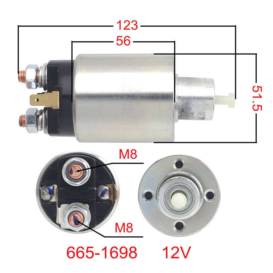 แม่เหล็กสตาร์ทเตอร์ 665-1698