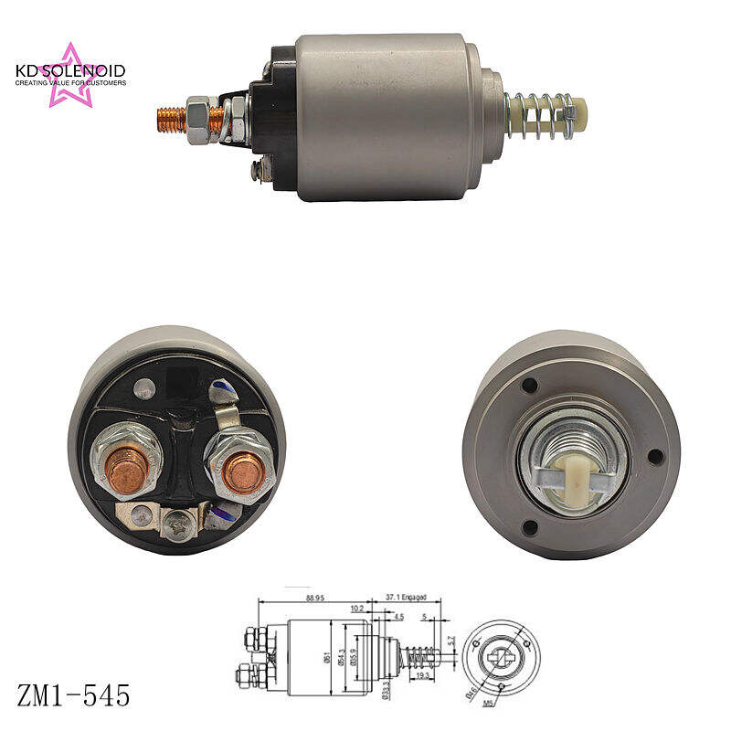 1-545 Starter Solenoid Switch 12V Auto Magnetic Solenoid For Mitsubishi Starter Motor