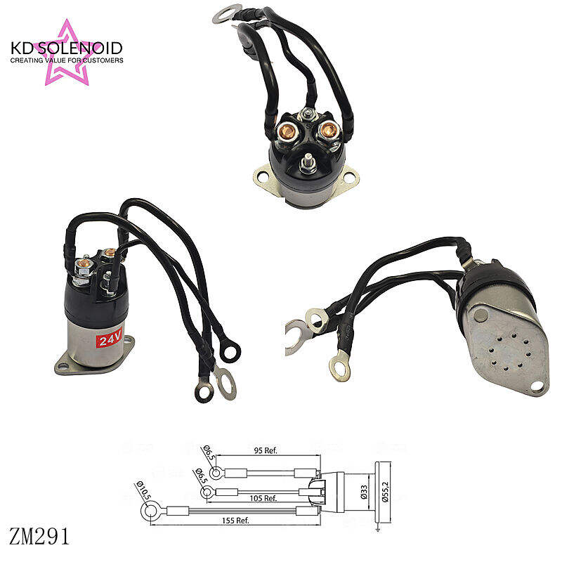 291 24V Auto Solenoid Valve Relay Replacement For DENSO Mitsubishi
