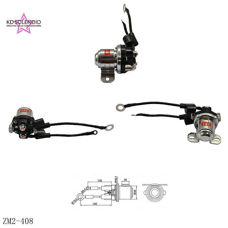 ZM2-408 Starter Solenoid Switch 24V For DELCO Series Heavy Duty Trucks