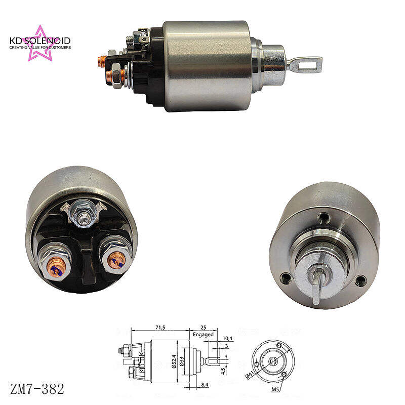 Valvă electromagnetică electrică pentru autovehicule robuste 7-382