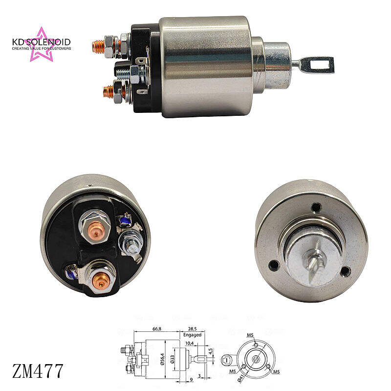 Valvă electromagnetică electrică pentru autovehicule, tip greu