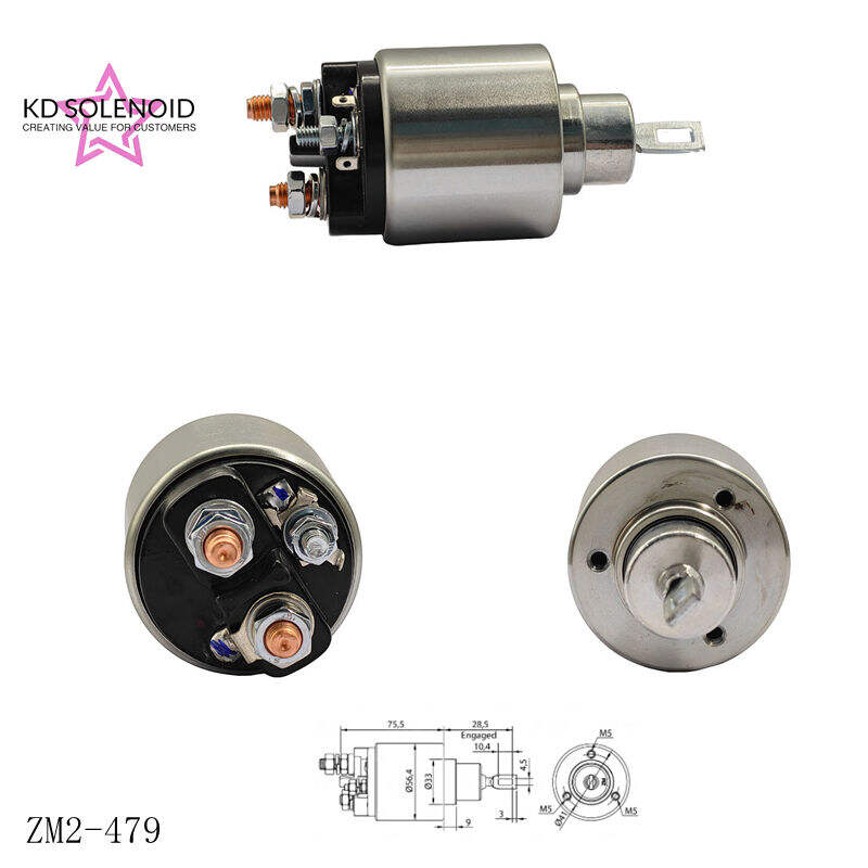 2-479 Starter Solenoid Switch 12V Auto Magnetic Solenoid For Mitsubishi Starter Motor