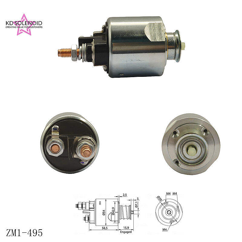 suku Cadang Pengganti Katup Relai Solenoid Otomotif 1-495 untuk Aksesori Mesin Mobil