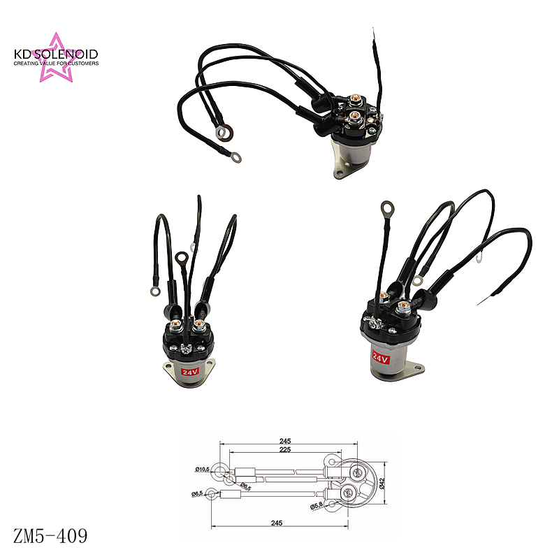 5-409 Auto Starter Motor Solenoid Relay Replacement Part
