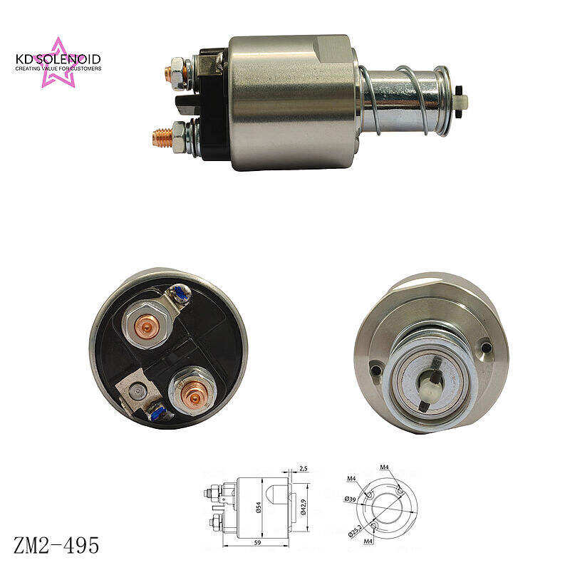 2-495 Solenoid Switch, Heavy-Duty Automotive Electrical Switch