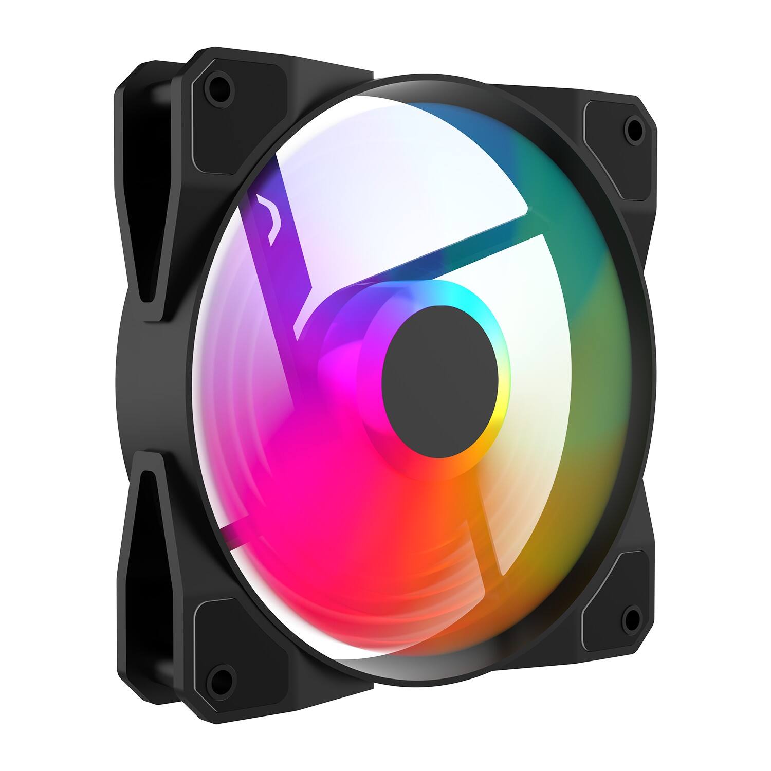 XF120A 120mm ARGB PC Case Fan, Ultra-Quiet Noise-Reducing Cooling Fan
