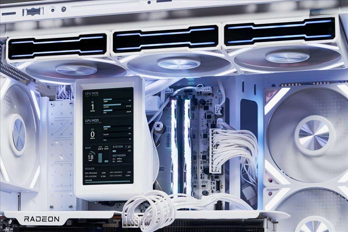 AOJIE C360-G Display: Redefining AIO Liquid Cooling with a Hidden-Tube ...