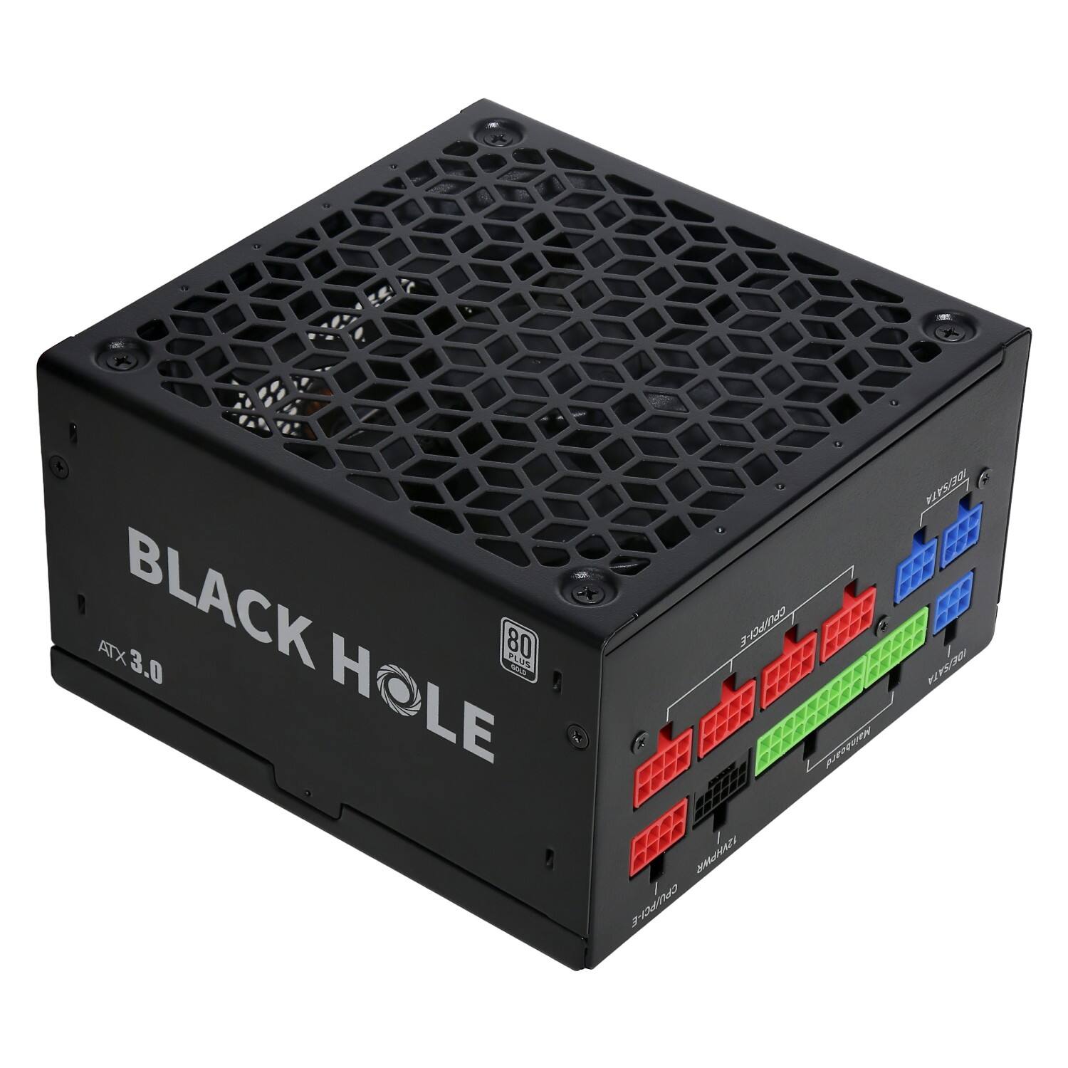 Black Hole 80 PLUS Gold PC Power Supply (Black Color)
