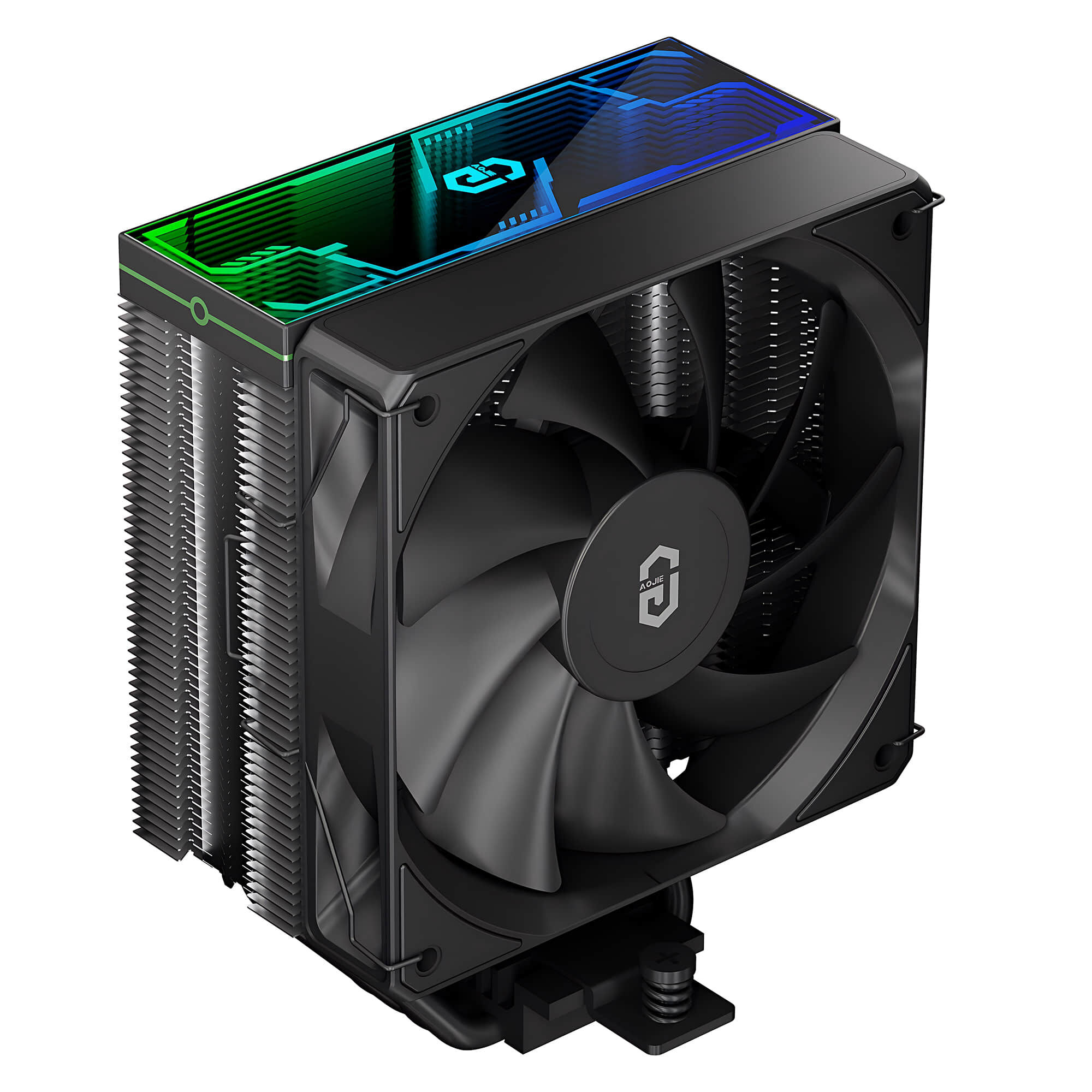 Y400F CPU Air Cooler with Argb Infinity Mirror Logo