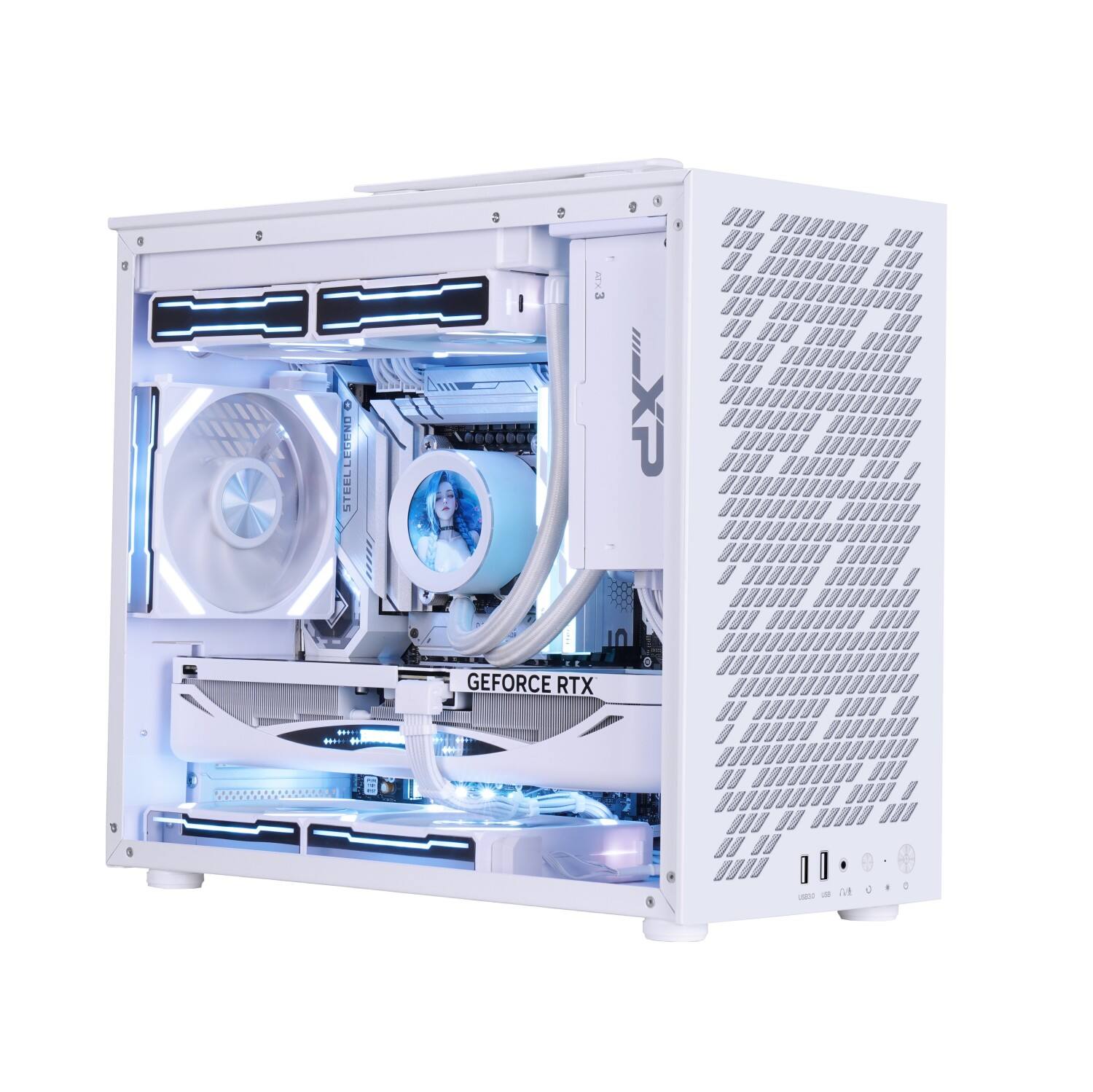 H1852 Portable MATX PC Case with Handle | Cases