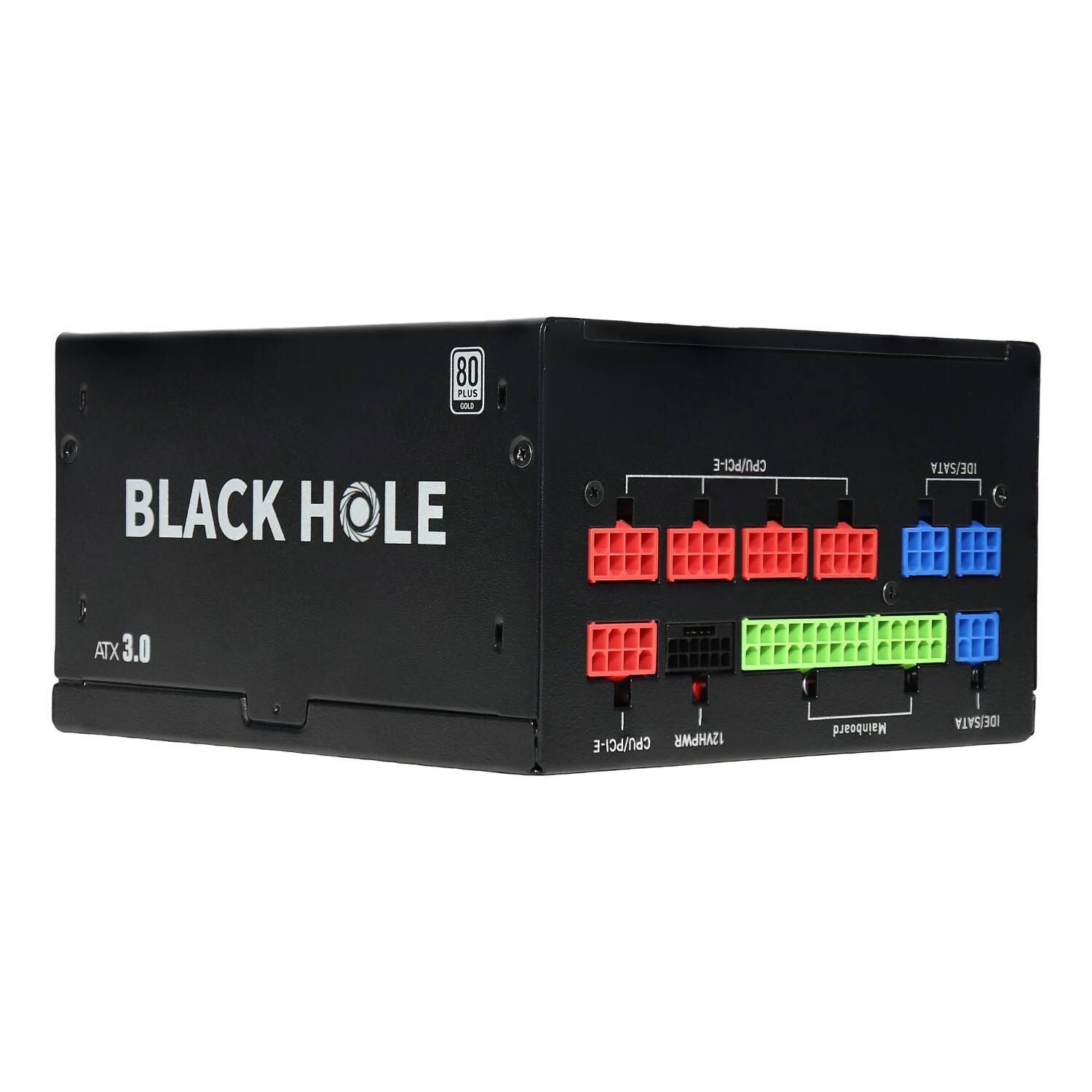 Black Hole 80 PLUS Gold PC Power Supply (Black Color)