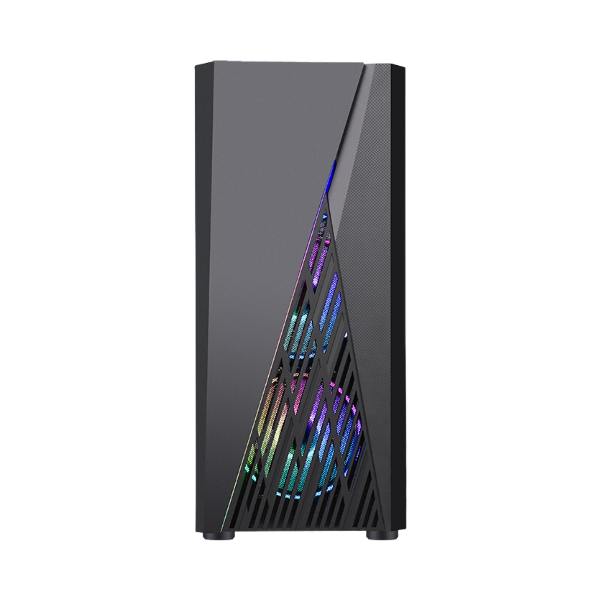 339 ATX Mid-Tower Gaming PC Case with RGB Light Strip | Cases