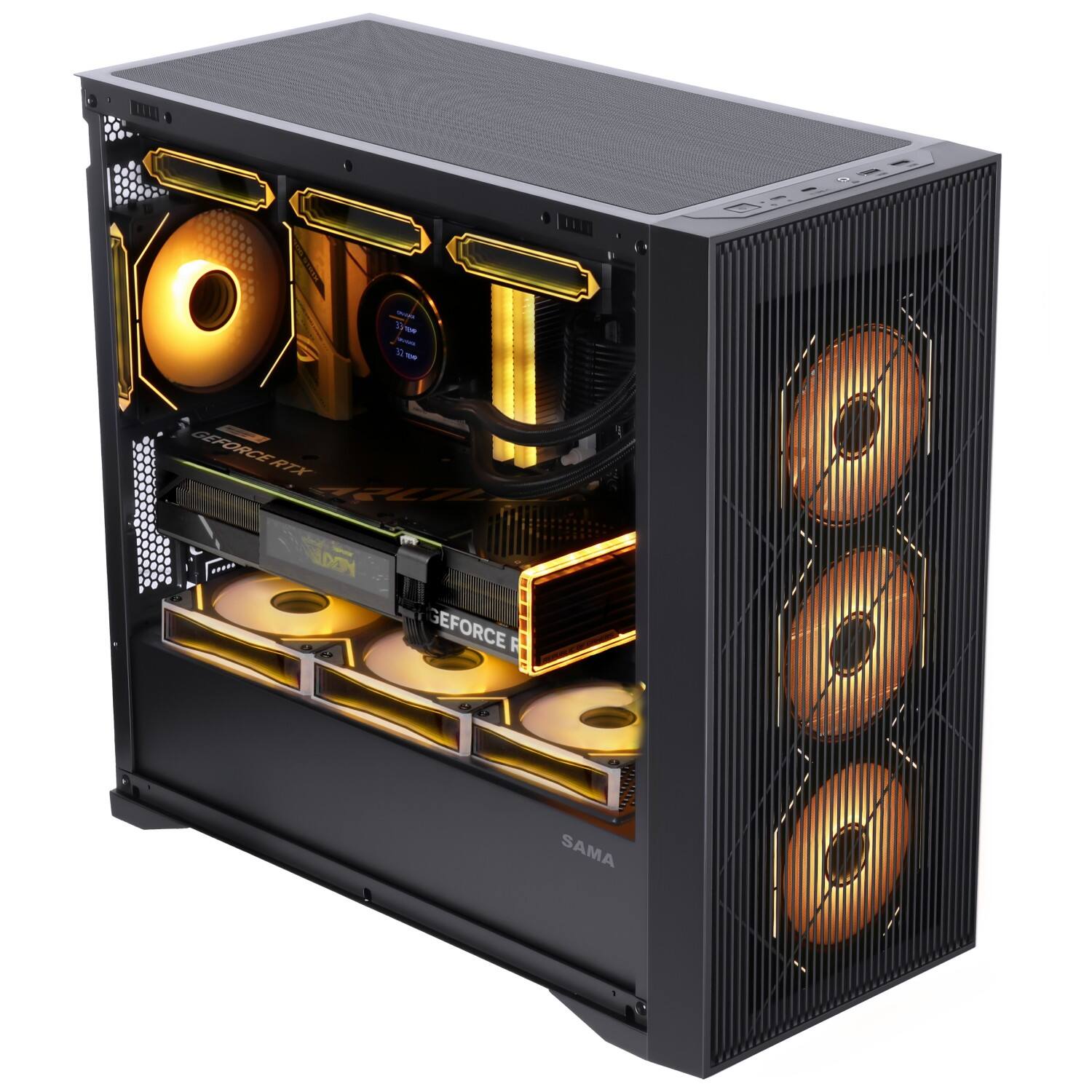 220M03 MATX Casing PC Gaming | Casing