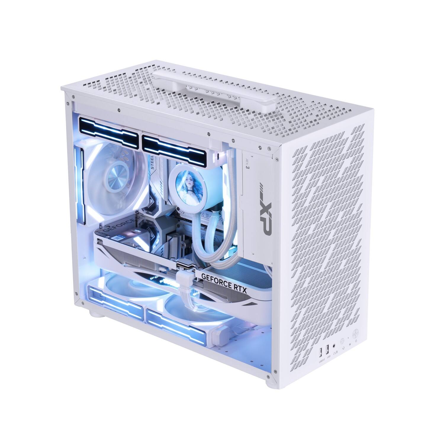 H1852 Portable MATX PC Case with Handle | Cases