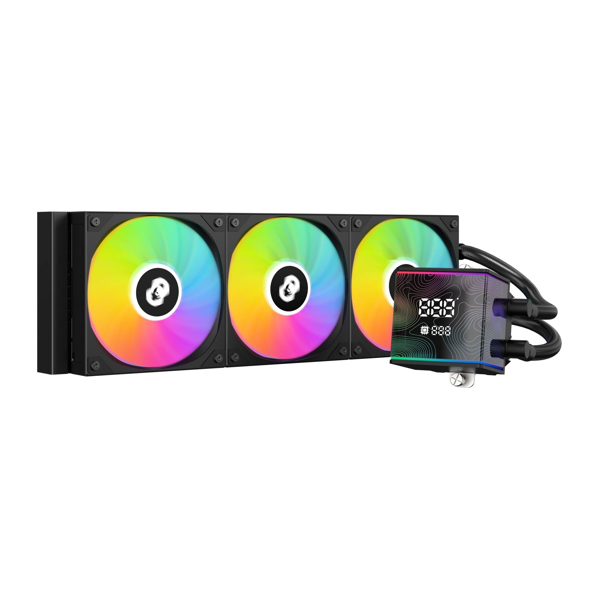 J360-C CPU Liquid Cooler with Digital Display