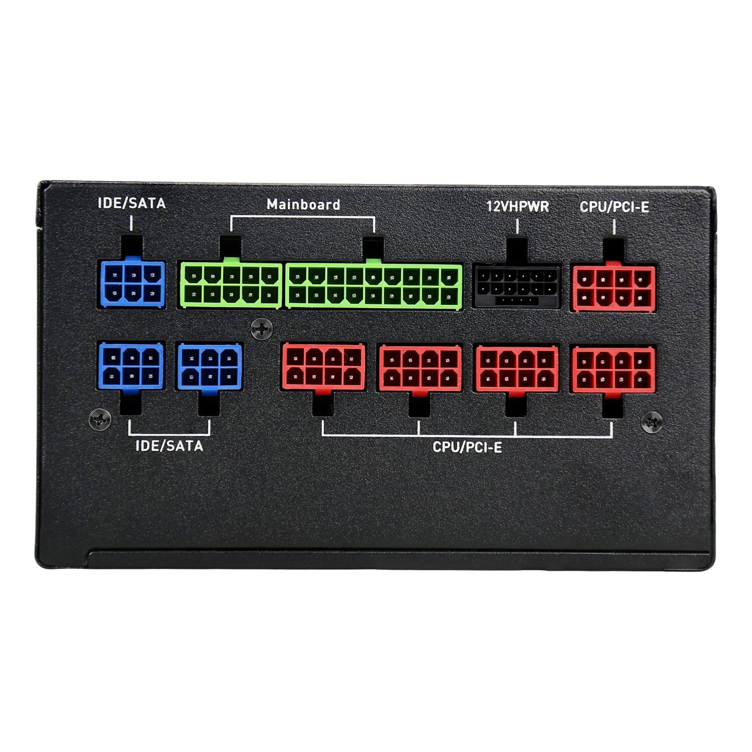 Black Hole 80 PLUS Gold PC Power Supply (Black Color)