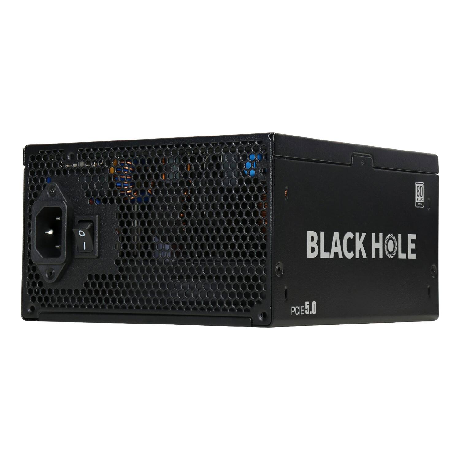 Black Hole 80 PLUS Gold PC Power Supply (Black Color)