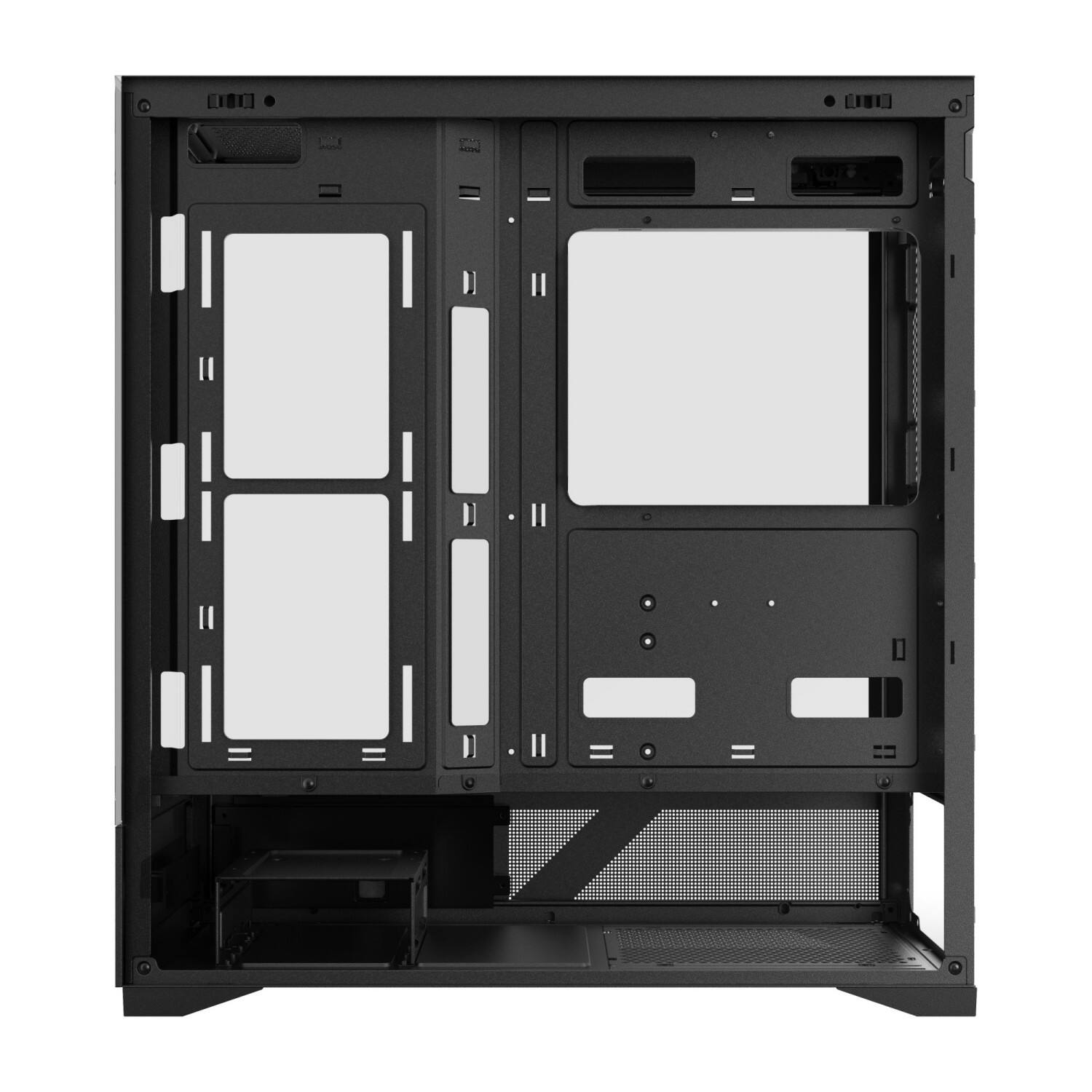 220A09 ATX PC CASE dengan Layar LCD | Casing