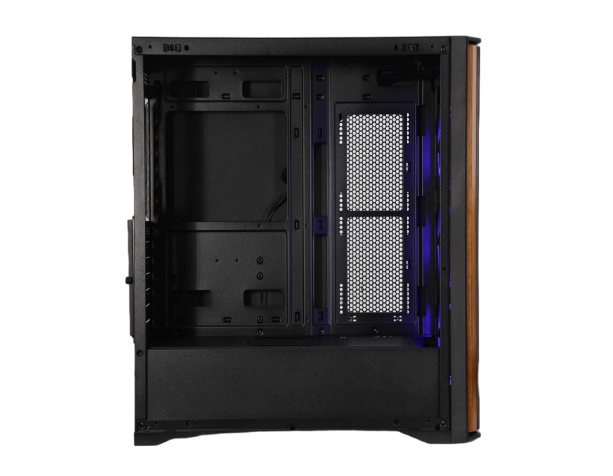 220a06 atx pc computer case with wood-1