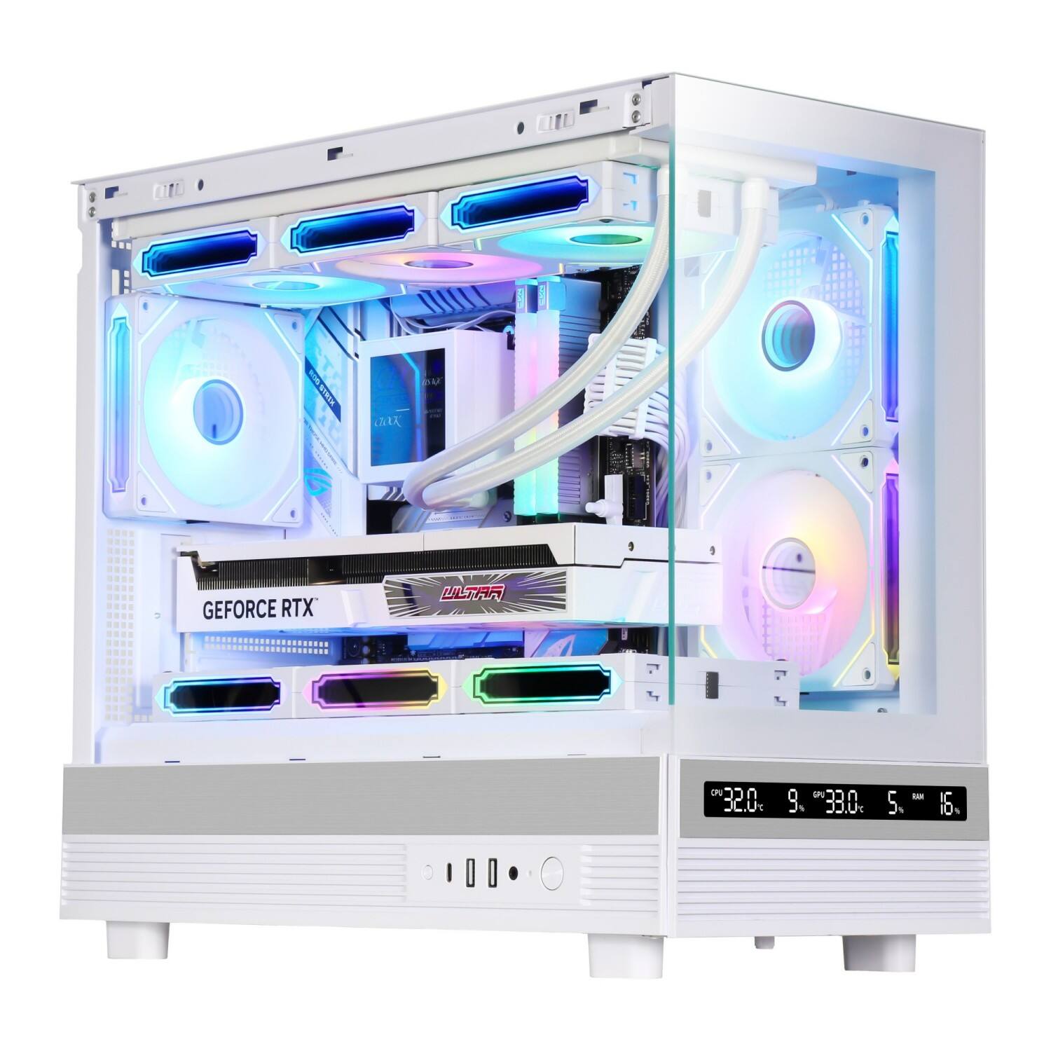 casing PC MATX 2221M dengan Tampilan Digital | Casing