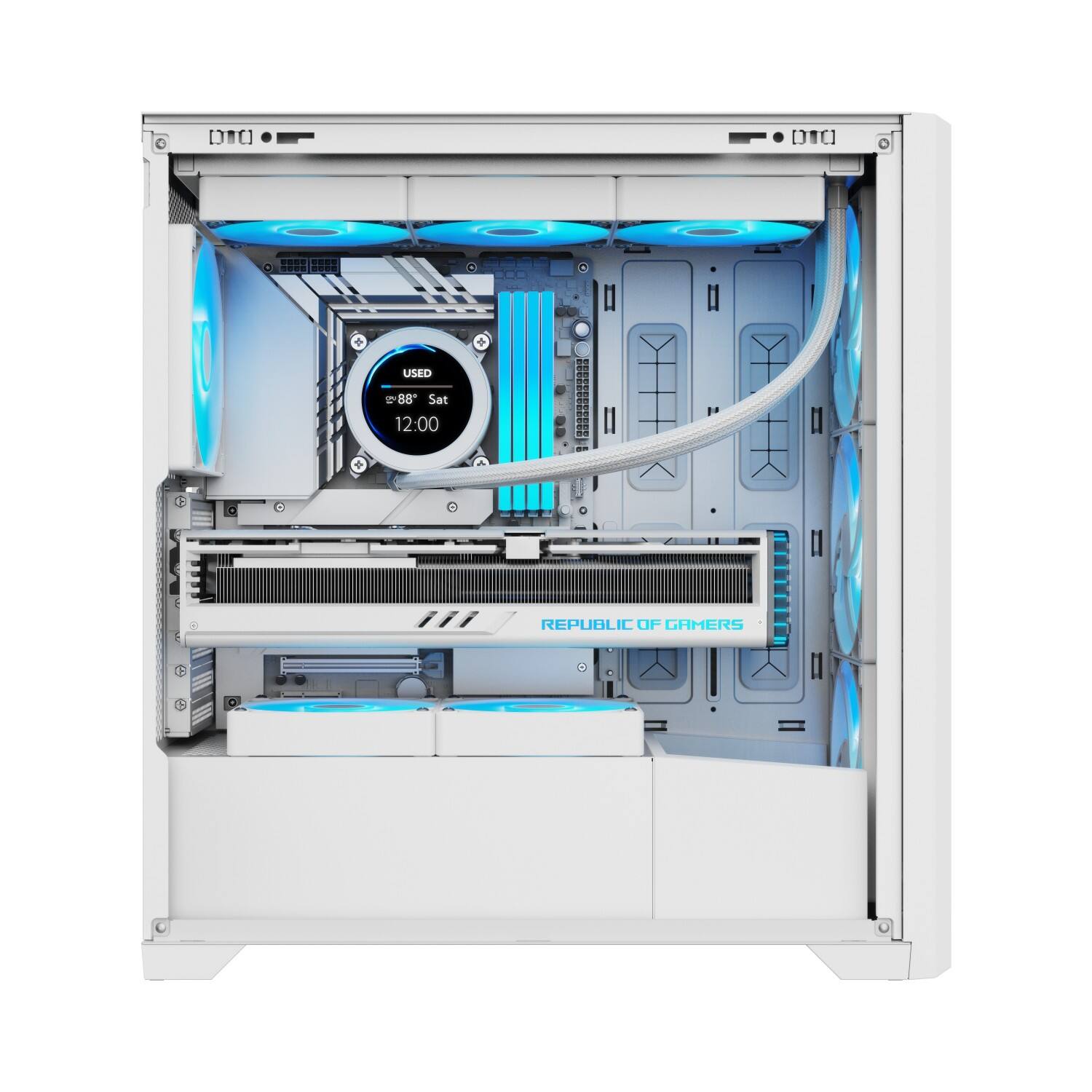 2355 EATX / ATX PC Case with Mesh Front Panel | Cases