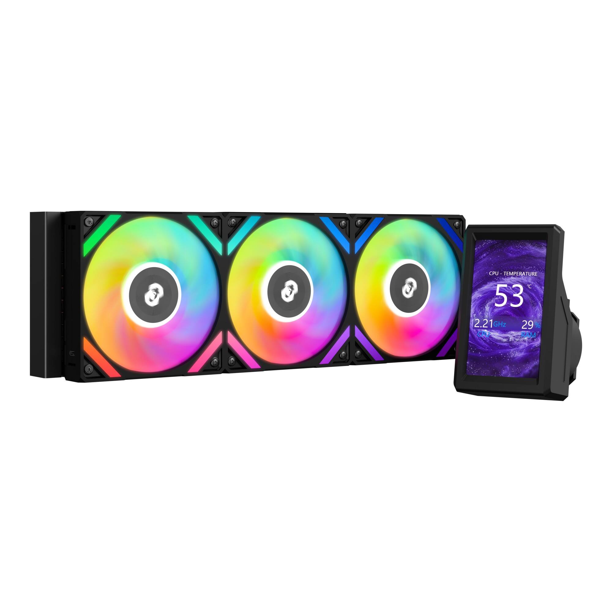 C360-G CPU Liquid Cooler with LCD Display | Liquid Cooler | for High ...