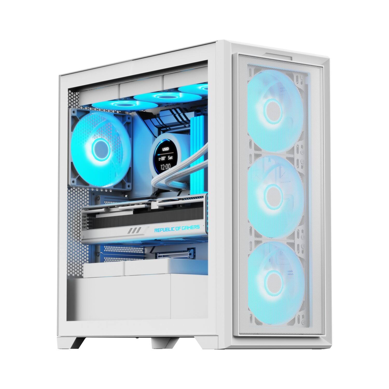 2355 EATX / ATX PC Case with Mesh Front Panel | Cases