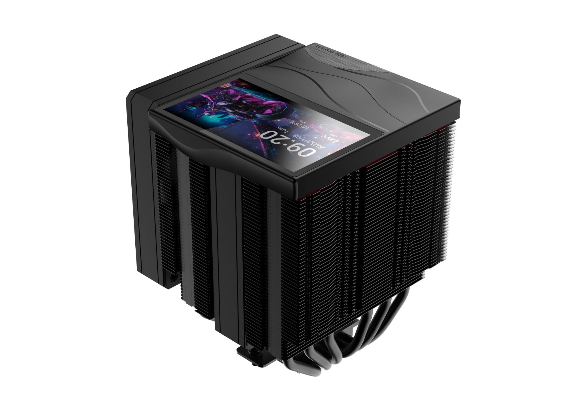 XM60 CPU Air Cooler with Digital Display/ Screen Display (Different ...