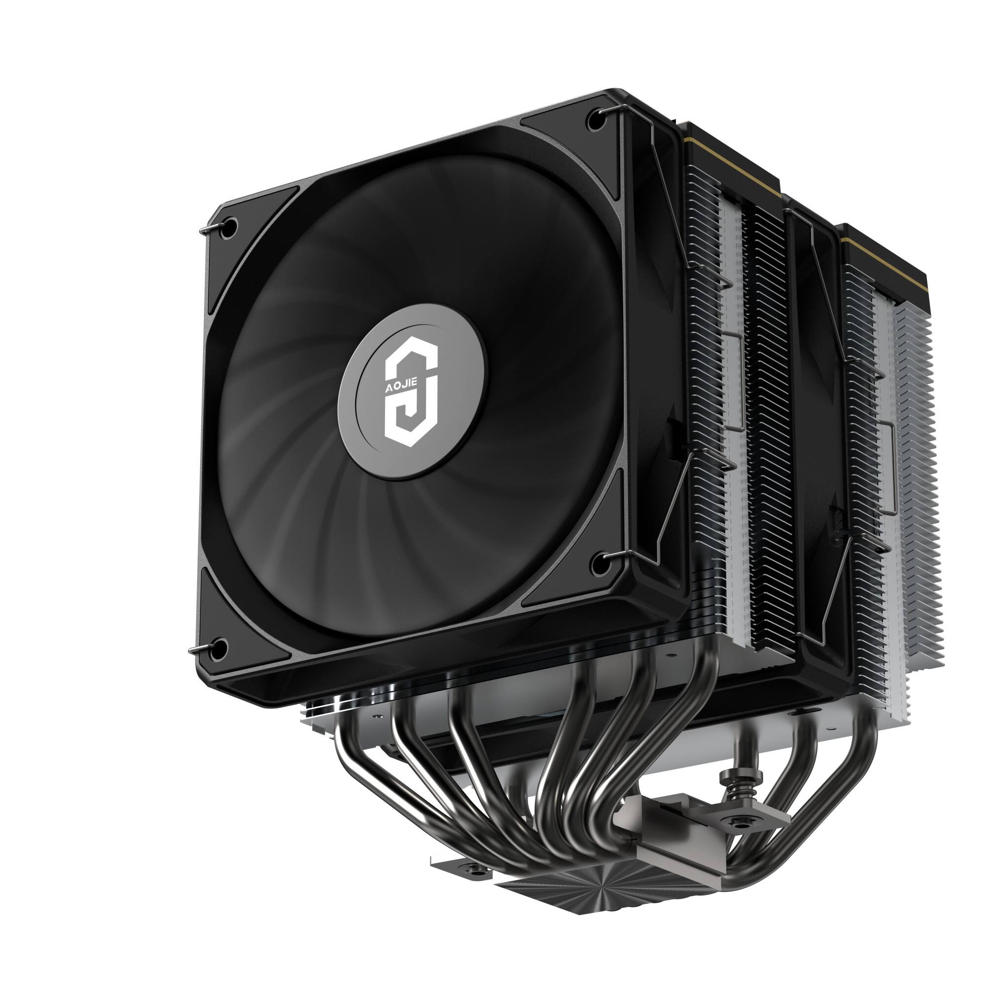 Y620W CPU Air Cooler with Digital Display (Wood Pattern) | Air Cooler ...