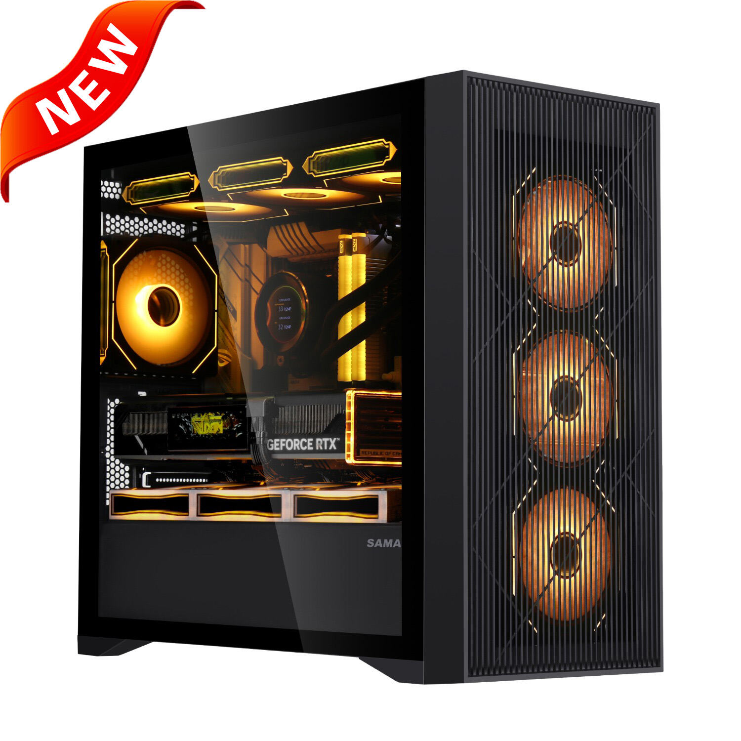 220M03 MATX Gaming PC CASE