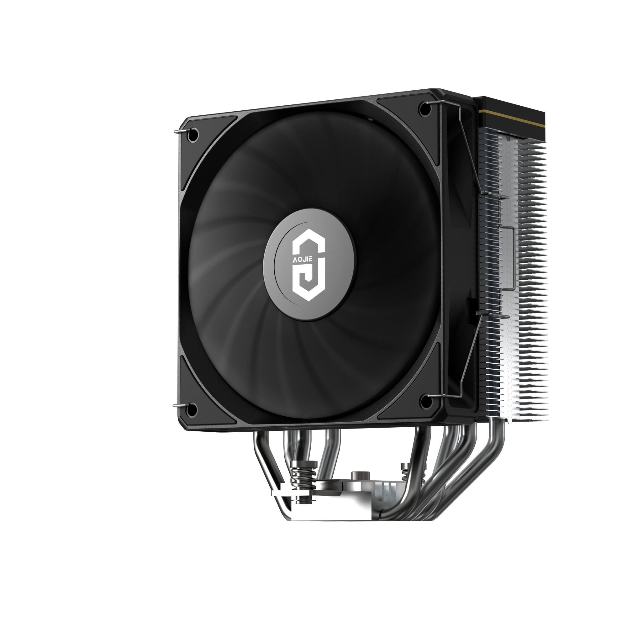 Y400W CPU Air Cooler with Digital Display (Wood Pattern) | Air Cooler ...