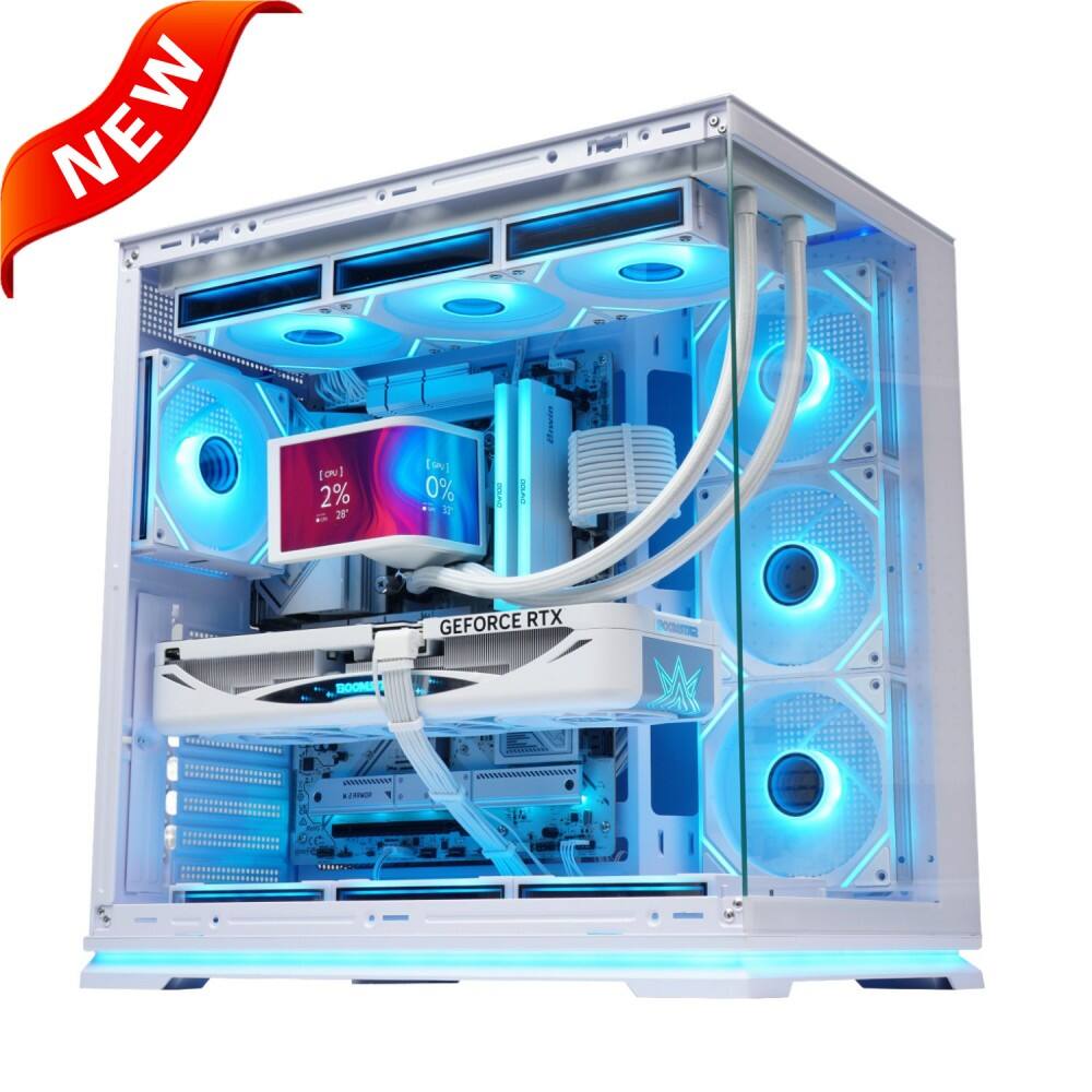 2805A ATX Gaming PC Case with Lighting Strips | Cases