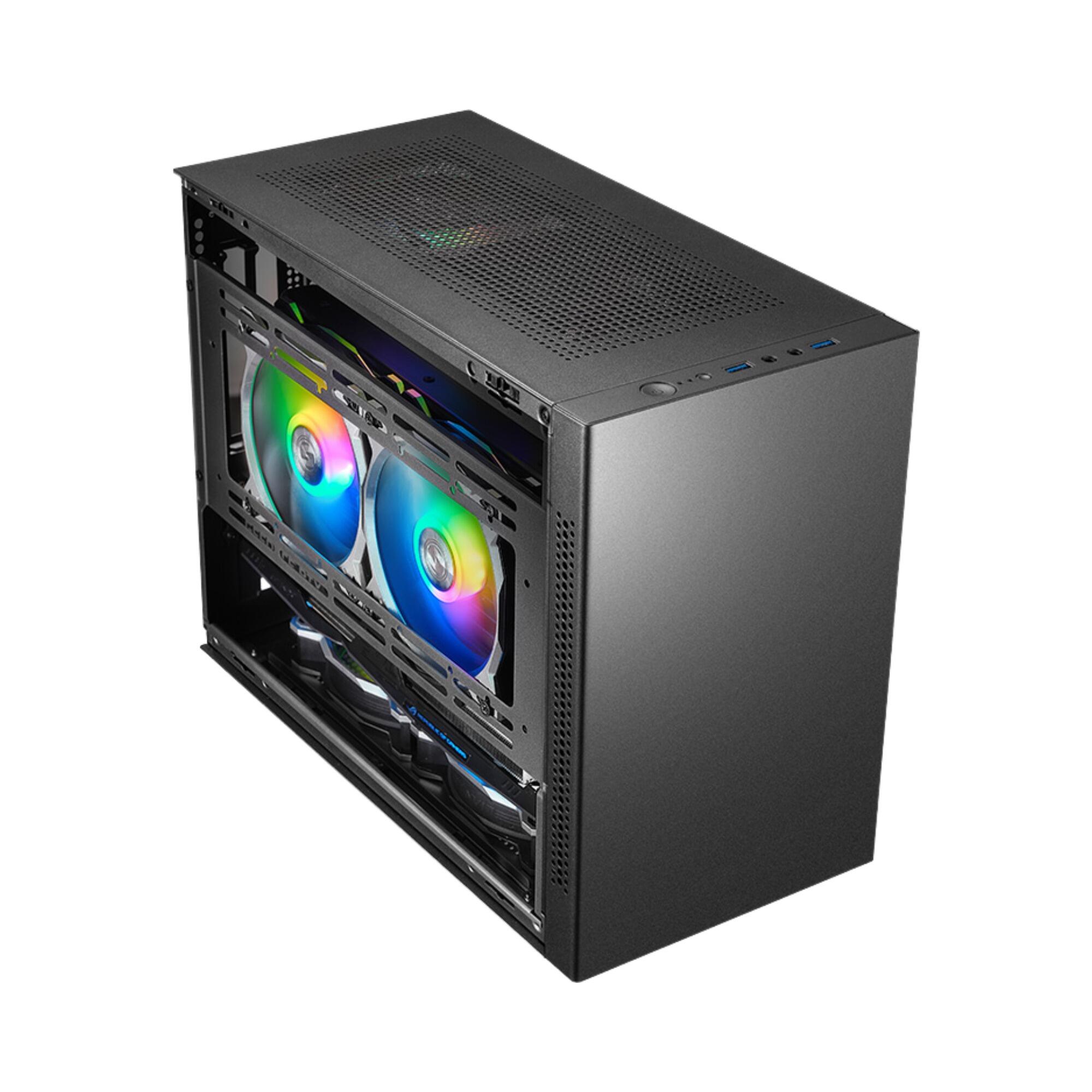 IM01 컴팩트 마이크로 ATX PC 케이스, ATX/SFX PSU 지원 | 케이스
